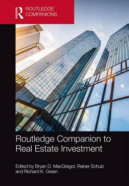 Routledge Companion to Real Estate Investment:  9781138020788 Front Cover