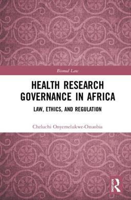 Health Research Governance in Africa  9781138036772 Front Cover