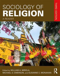 Sociology of Religion A Reader 3rd 9781138038219 Front Cover
