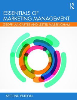 Essentials of Marketing Management 2nd 9781138038967 Front Cover