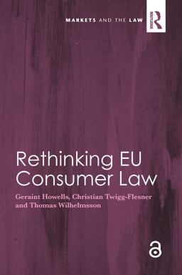 Rethinking EU Consumer Law  9781138058743 Front Cover