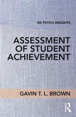 Assessment of Student Achievement  9781138061866 Front Cover