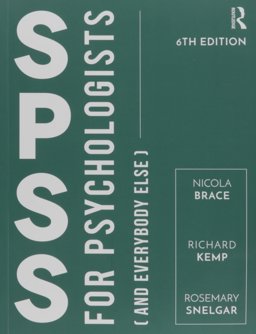 IBM SPSS for Psychologists