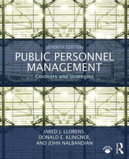 Public Personnel Management Contexts and Strategies 7th 9781138281202 Front Cover