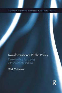 Transformational Public Policy Transformational Public Policy