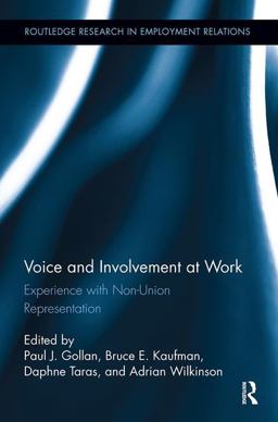 Voice and Involvement at Work Experience with Non-Union Representation  9781138340947 Front Cover