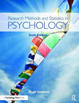 Research Methods and Statistics in Psychology Research Methods and Statistics in Psychology