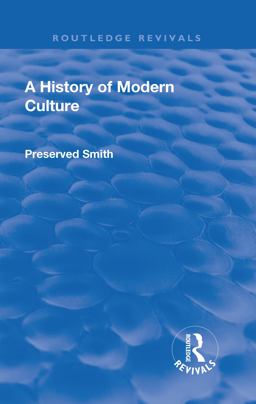 Revival: a History of Modern Culture: Volume I (1930) Revival: a History of Modern Culture: Volume I (1930)