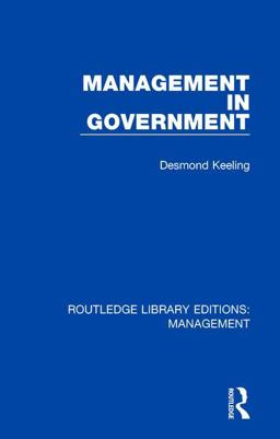 Management in Government  9781138573017 Front Cover