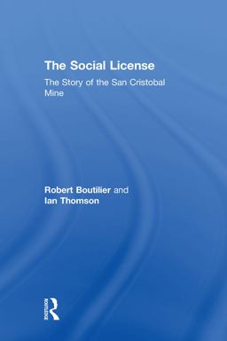 Social License to Operate  9781138579682 Front Cover