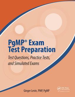 PgMPï¿½ Exam Test Preparation Test Questions, Practice Tests, and Simulated Exams  9781138579798 Front Cover