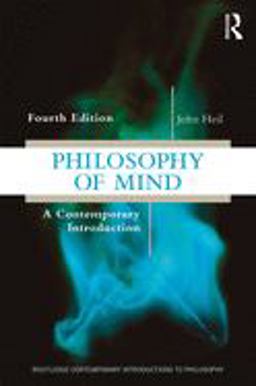 Philosophy of Mind A Contemporary Introduction 4th 9781138581012 Front Cover