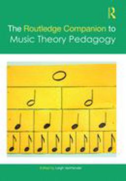 Routledge Companion to Music Theory Pedagogy  9781138585010 Front Cover