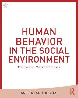 Human Behavior in the Social Environment Mezzo and Macro Contexts  9781138638518 Front Cover