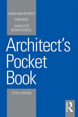 Architect's Pocket Book 5th 9781138643994 Front Cover