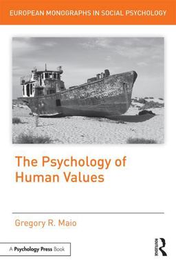 Psychology of Human Values  9781138655355 Front Cover