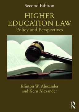 Higher Education Law Policy and Perspectives 2nd 9781138671737 Front Cover