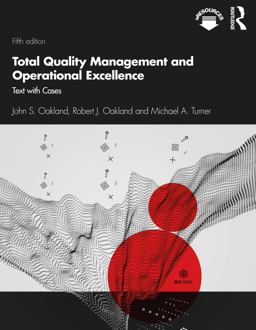 Total Quality Management and Operational Excellence Text with Cases 5th 9781138673410 Front Cover
