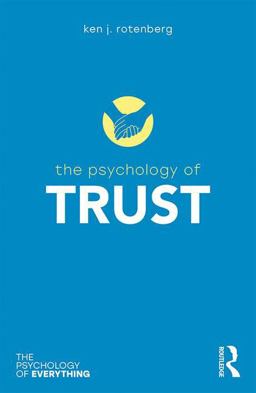 Psychology of Trust  9781138678491 Front Cover