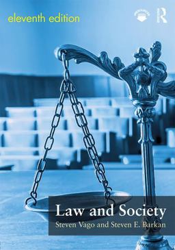 Law and Society 11th 9781138720923 Front Cover