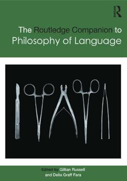 Routledge Companion to Philosophy of Language  9781138776180 Front Cover