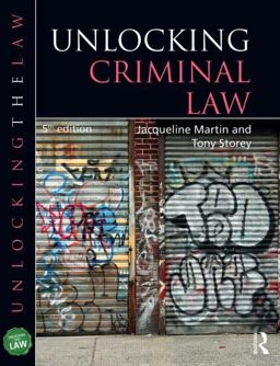 Unlocking Criminal Law Unlocking Criminal Law