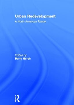 Urban Redevelopment A North American Reader  9781138786400 Front Cover