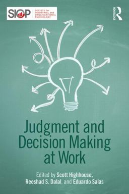 Judgment and Decision Making at Work  9781138801714 Front Cover