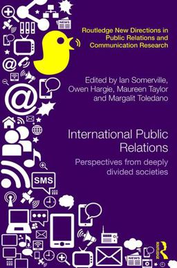 International Public Relations Perspectives from Deeply Divided Societies  9781138860131 Front Cover