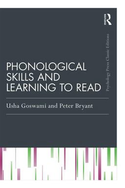 Phonological Skills and Learning to Read  9781138907485 Front Cover