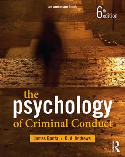 Psychology of Criminal Conduct 6th 9781138935778 Front Cover
