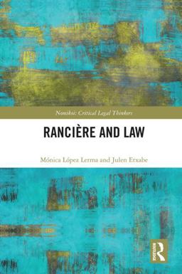 Ranciere and Law  9781138955134 Front Cover