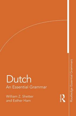 Dutch An Essential Grammar 10th 9781138955400 Front Cover