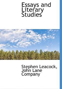 Essays and Literary Studies
