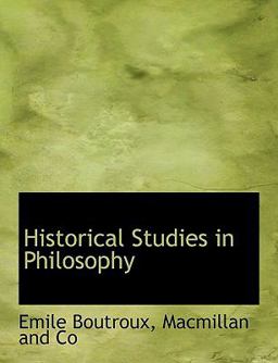Historical Studies in Philosophy Historical Studies in Philosophy