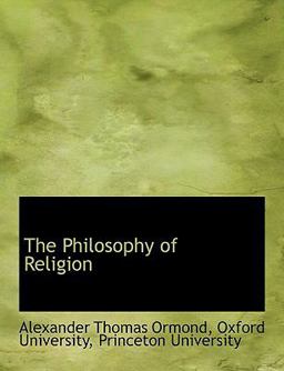 The Philosophy of Religion