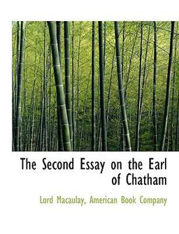 The Second Essay on the Earl of Chatham