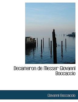 Decameron de Messer Giovanni Boccaccio  9781140399513 Front Cover