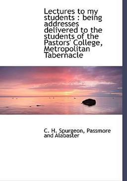 Lectures to My Students