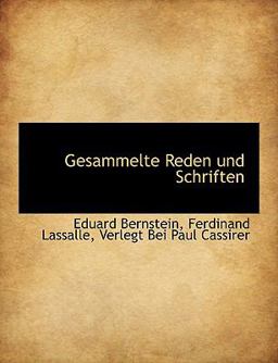 Gesammelte Reden und Schriften