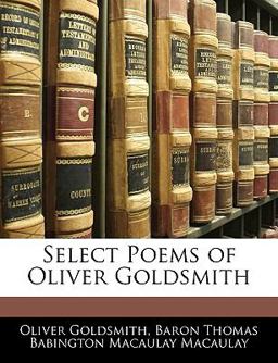 Select Poems of Oliver Goldsmith