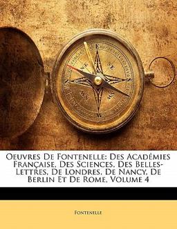 Oeuvres de Fontenelle Oeuvres de Fontenelle