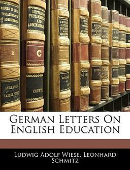 German Letters on English Education German Letters on English Education