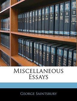 Miscellaneous Essays