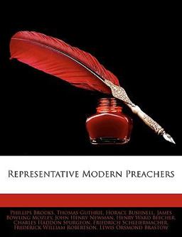 Representative Modern Preachers Representative Modern Preachers