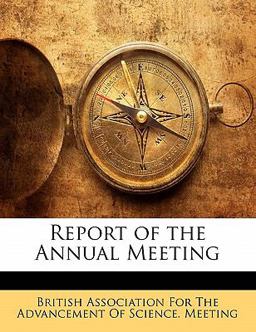 Report of the Annual Meeting Report of the Annual Meeting