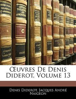 Uvres de Denis Diderot