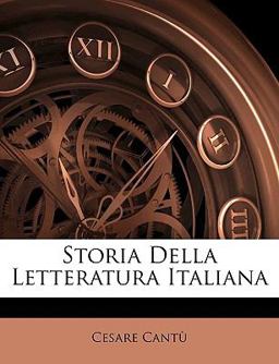 Storia Della Letteratura Italian