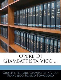 Opere Di Giambattista Vico
