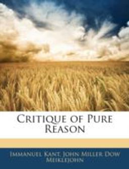 Critique of Pure Reason